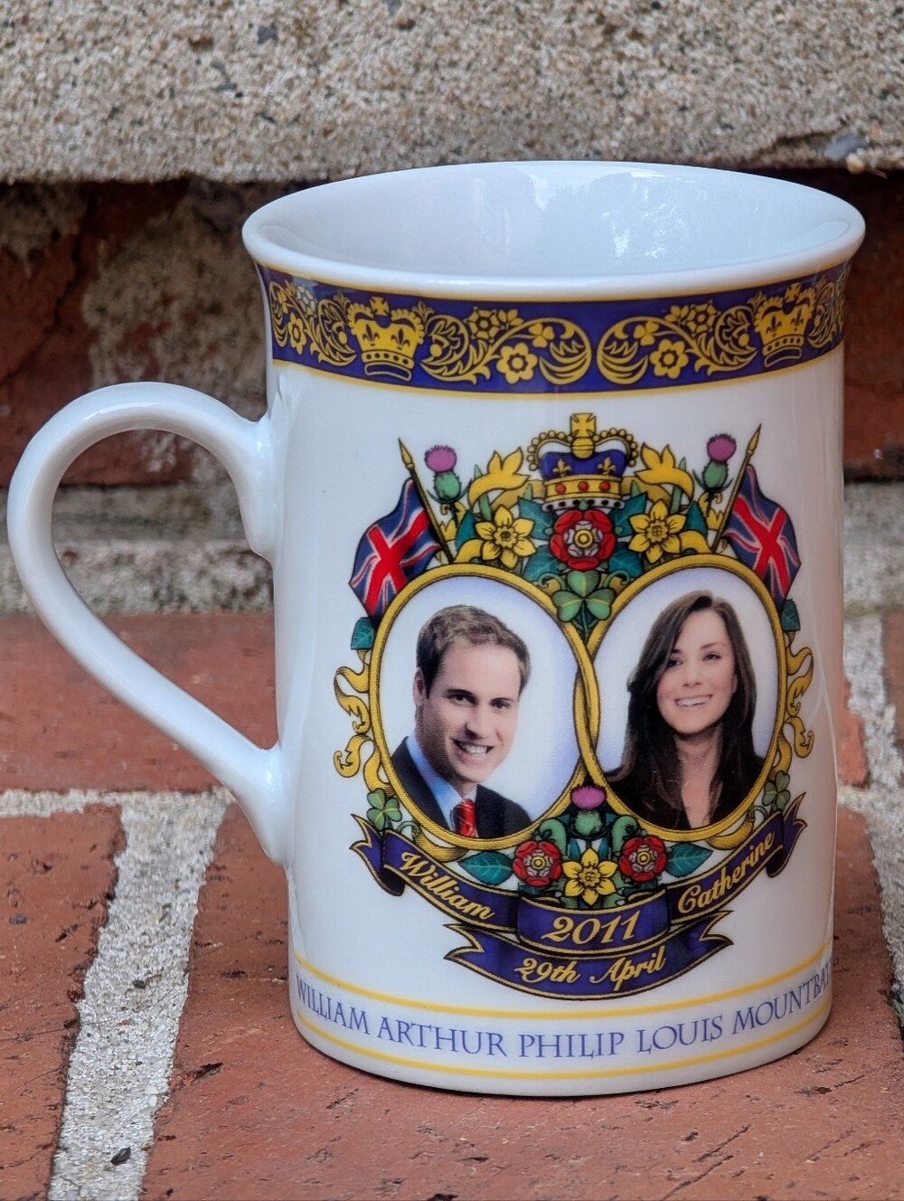 William And Kate Porcelain Wedding Mug